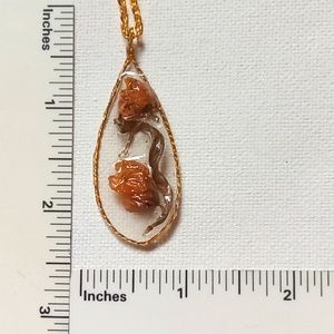 Fall necklace, amulet